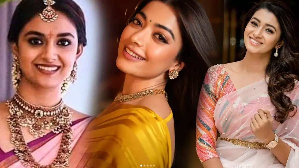 keerthi suresh rashmika manthana priya bhavani shankar