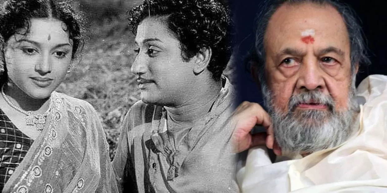 பத்மினிக்கு கூட சிவாஜி இப்படி முத்தம் கொடுக்கலயே!.. இளையராஜாவிடம் வாலி அடித்த கமெண்ட்!... பத்மினிக்கு கூட சிவாஜி இப்படி முத்தம் கொடுக்கலயே!.. இளையராஜாவிடம் வாலி அடித்த கமெண்ட்!...