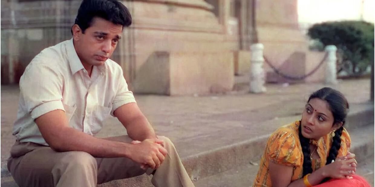 nayagan kamal, saranya