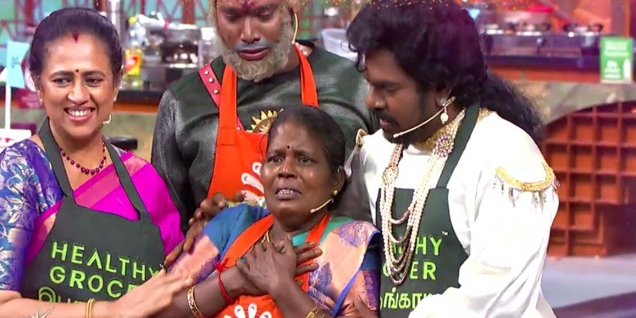 குக் வித் கோமாளி சீசன் 6 நிகழ்ச்சியின் இரண்டாவது எலிமினேஷன் இவர்தானா? சுந்தரி அக்காவால் நடந்த ட்விஸ்ட்… குக் வித் கோமாளி சீசன் 6 நிகழ்ச்சியின் இரண்டாவது எலிமினேஷன் இவர்தானா? சுந்தரி அக்காவால் நடந்த ட்விஸ்ட்…