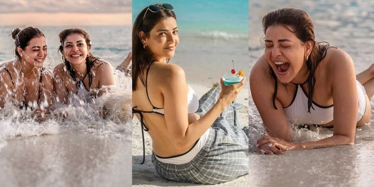கண்ணப்பா பார்வதி தேவியா இது!.. பிகினி உடையில் இணையத்தை சூடாக்கிய காஜல் அகர்வால்!.. கண்ணப்பா பார்வதி தேவியா இது!.. பிகினி உடையில் இணையத்தை சூடாக்கிய காஜல் அகர்வால்!..