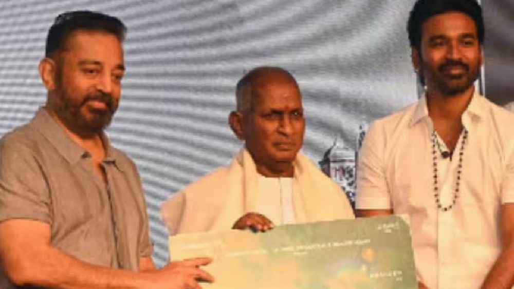 Kamal, Ilaiyaraja, Dhanush