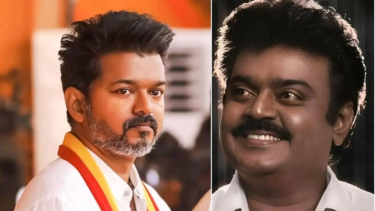 vijay with vijayakanth