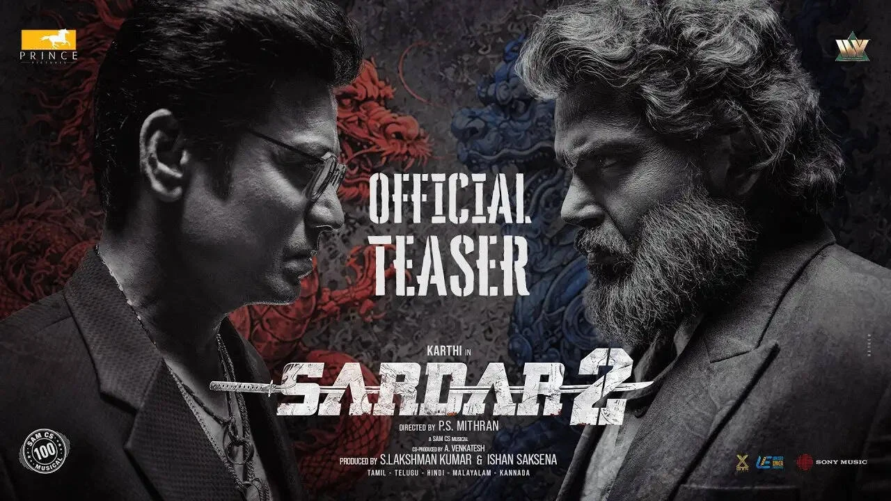 கார்த்தி Vs எஸ்.ஜே.சூர்யா… வெறித்தனமான சர்தார் 2 டீசர்!