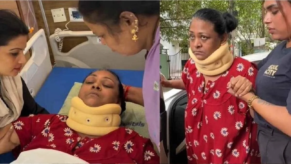 அதிக நேரம் போன் யூஸ் பண்ணா இப்படித்தான் ஆபரேஷன் பண்ணனும்!.. எச்சரித்த ஷகீலா!..