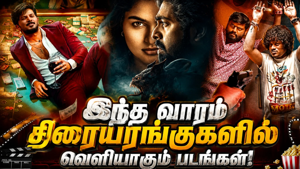 இந்த வாரம் திரையரங்குகளில் வெளியாகும் 3 தமிழ் படங்கள்!