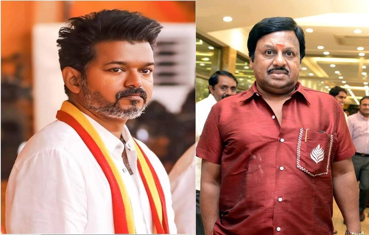 ராமராஜனை பார்த்தாவது திருந்துங்க - விஜயை விளாசும் நெட்டீசன்கள்
