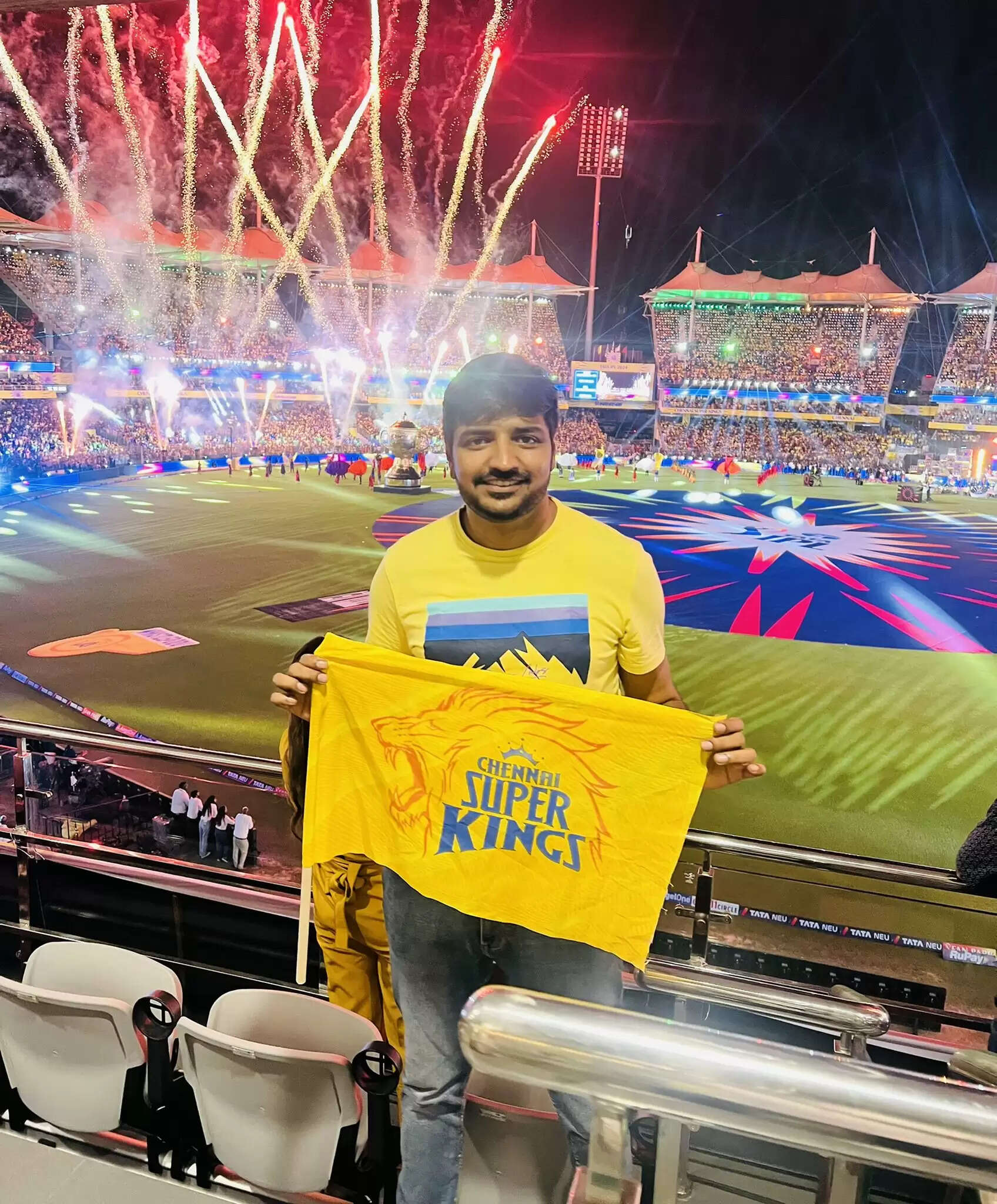 தனுஷ் முதல் ஷாலினி வரை!.. சென்னை சூப்பர் கிங்ஸ் வெற்றியை சேப்பாக்கத்தில் கொண்டாடிய பிரபலங்கள்!..