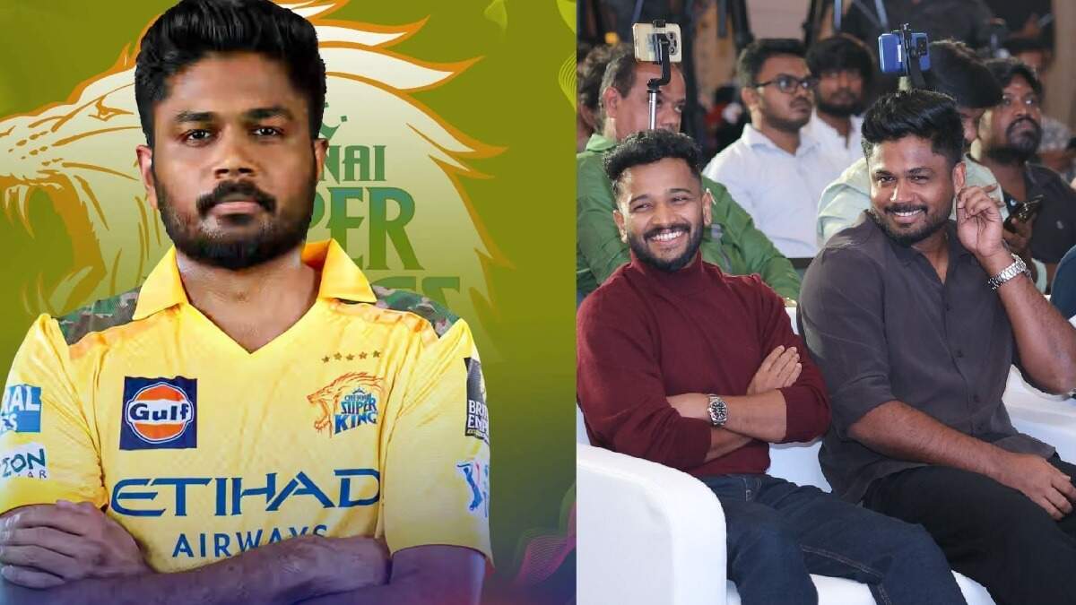 எனக்கு என் தேவா தான் முக்கியம்!.. அதிரடி பட விழாவில் மாஸ் காட்டிய சிஎஸ்கே வீரர் சஞ்சு சாம்சன்!..