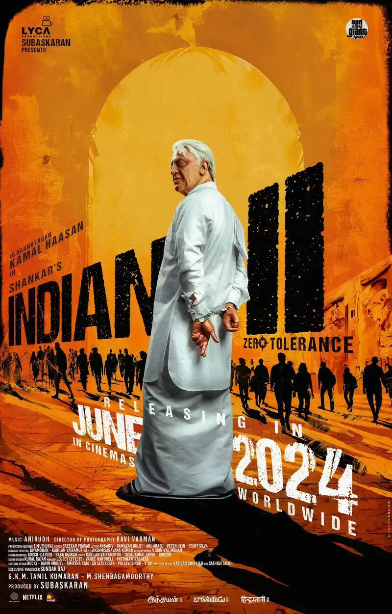 இந்தியன் 2 ரிலீஸ் தேதி இதுதானாம்!... அட ஒரு வழியா முடிவுக்கு வந்துட்டாங்க!..