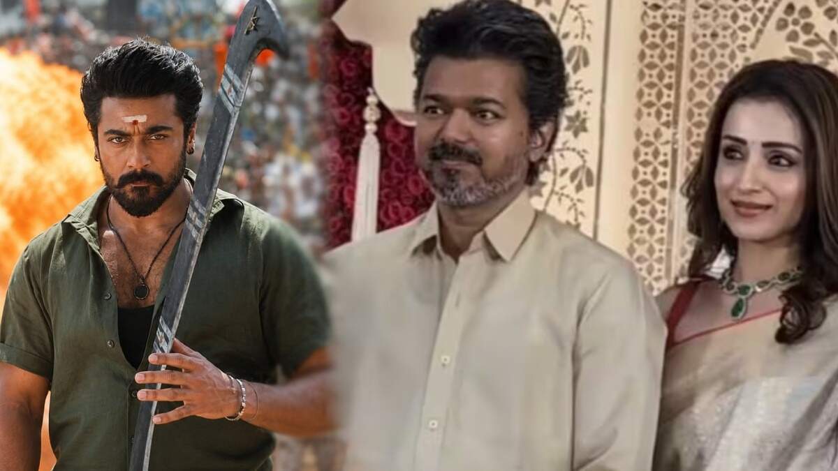 விஜய் தான் காரணமா?.. &lsquo;கருப்பு&rsquo; புரமோஷனில் த்ரிஷாவை கழட்டிவிட்ட சூர்யா? அடுத்த &lsquo;கர&rsquo; ஆகாம இருந்தா சரி!