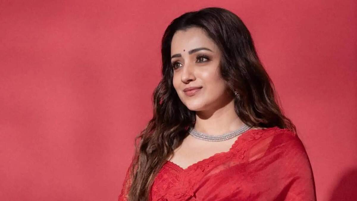 நான் ஹேப்பி.. ஆனா மனசு&hellip; ஜிம்மில் திரிஷா வெளியிட்ட வீடியோ