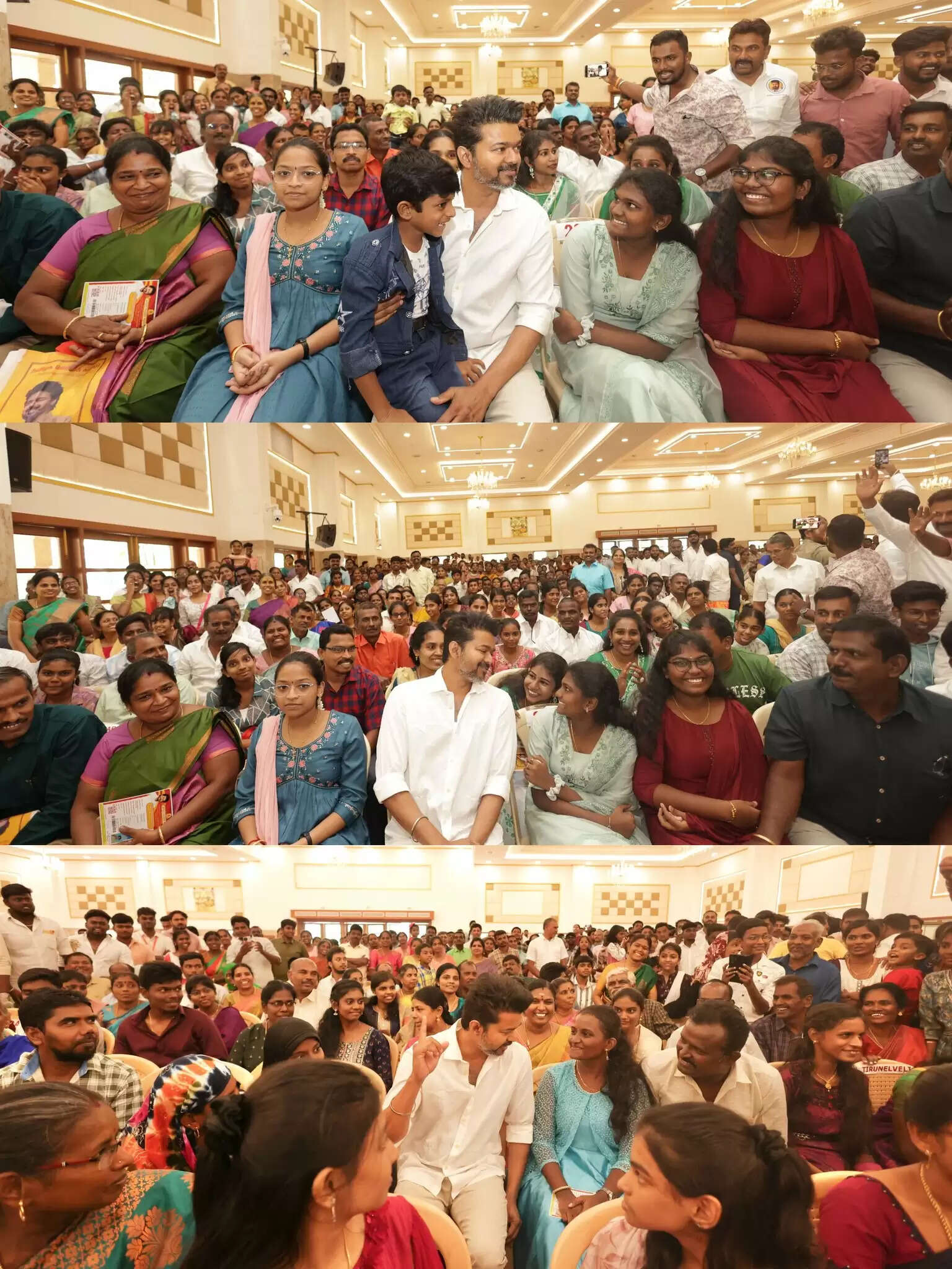 விக்ரமன் படமே தோத்துடும்!.. விஜய்யுடன் பல நாள் பழகியது போல சொந்தம் கொண்டாடிய மாணவிகள்!.. அண்ணன்டா!..