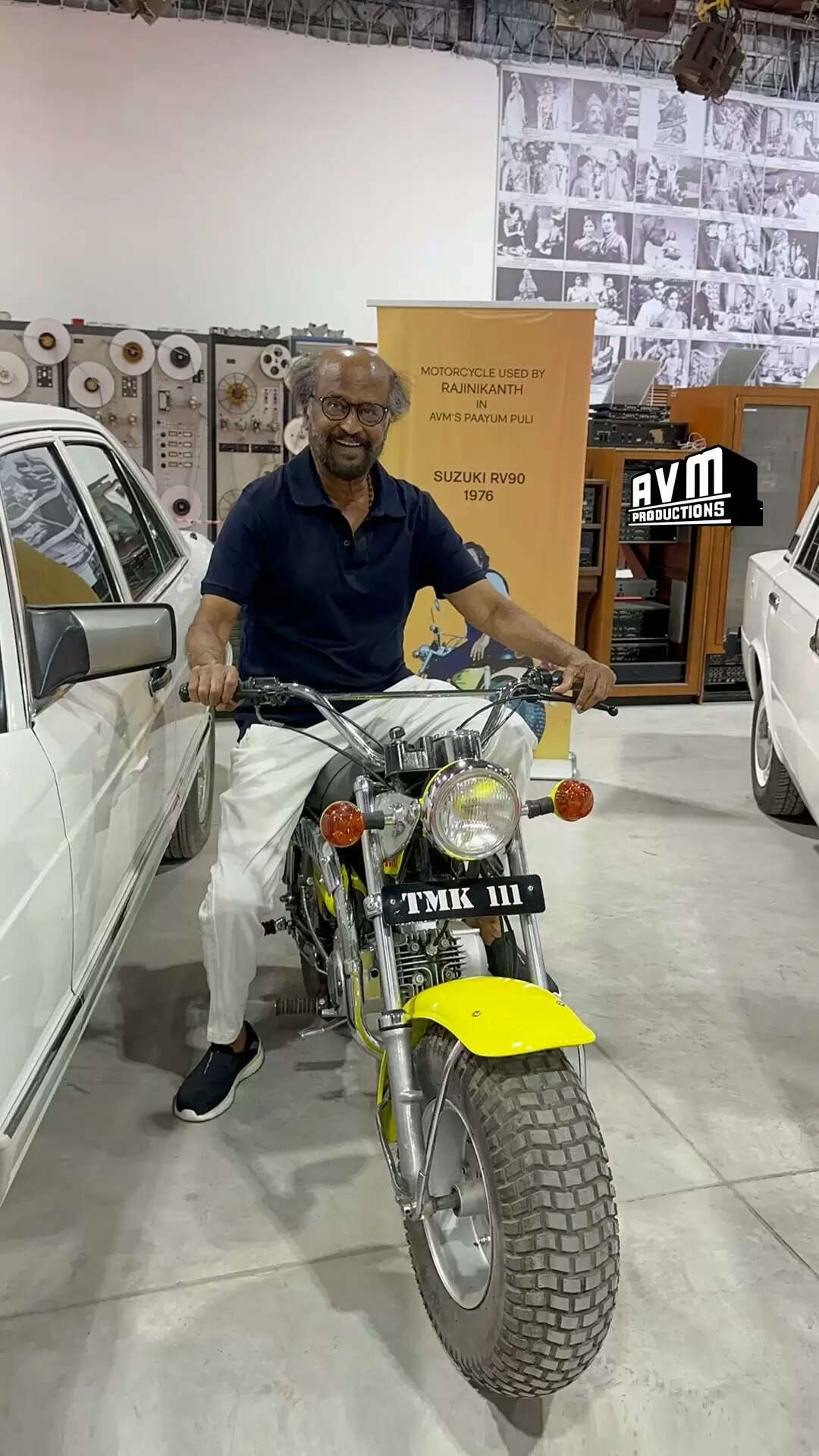 வ்ரூம்.. வ்ரூம்!.. நானும் அஜித் போல ஒரு வேர்ல்ட் டூர் போயிட்டு வரேன்!.. பைக் எடுத்த ரஜினிகாந்த்!..