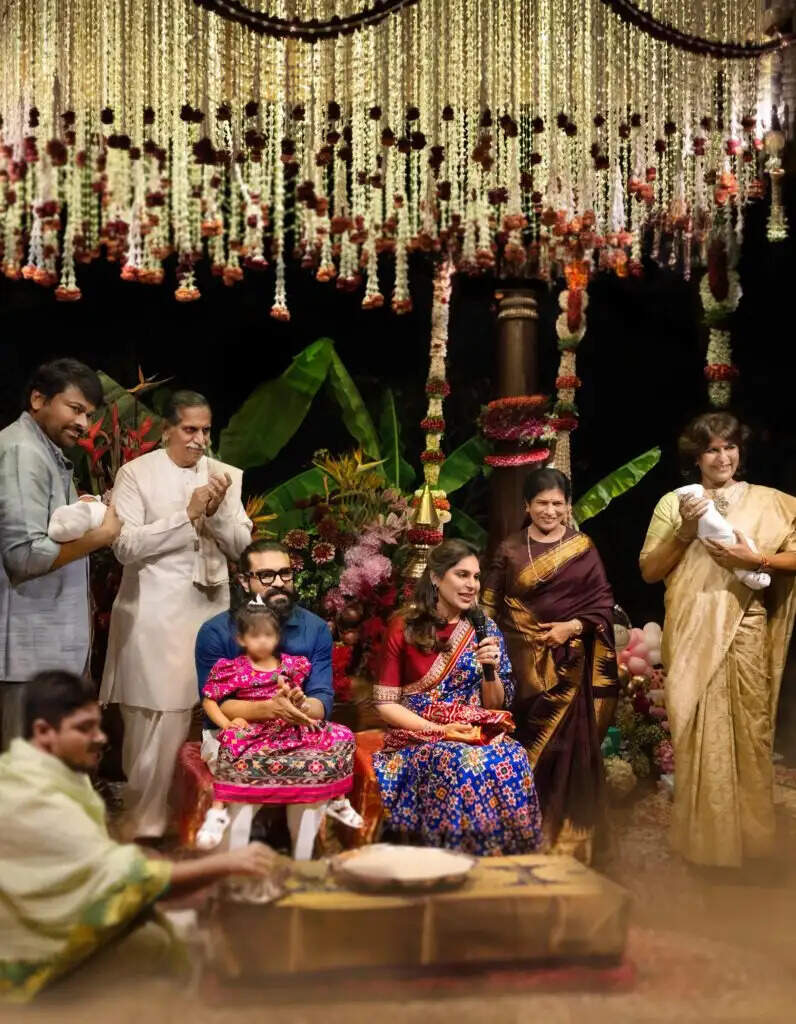 ராம் சரண் &amp; உபாஸனா தம்பதி இரட்டைக் குழந்தைகளுக்கு என்ன பெயர்கள் வைத்துள்ளார்கள் பாருங்க&hellip;