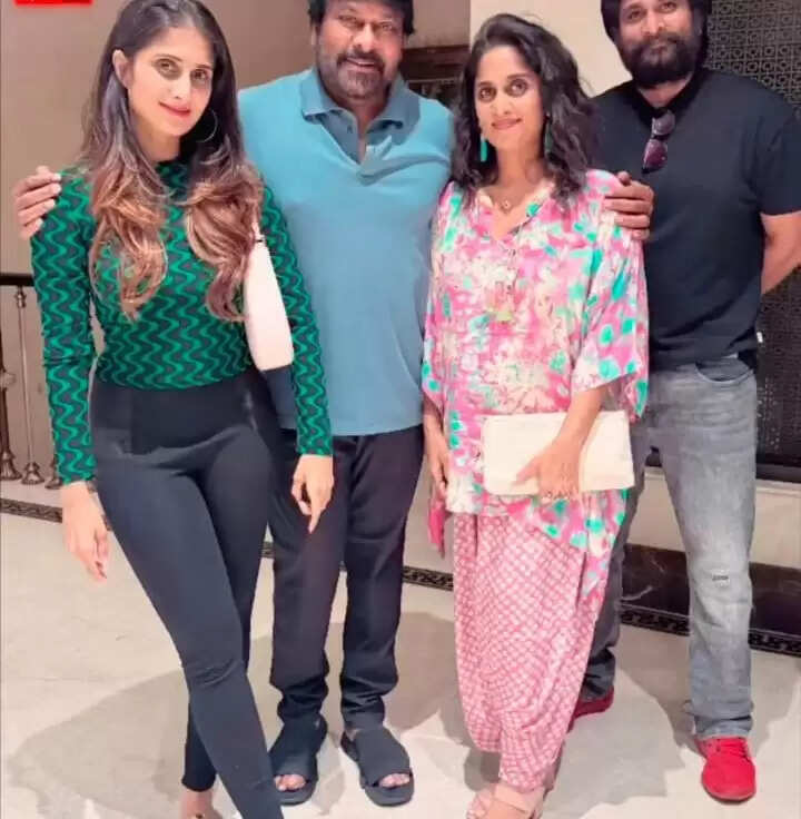 மாறி மாறி சிரஞ்சீவியை சந்திக்கும் அஜித் குடும்பம்! என்னவா இருக்கும்? வைரலாகும் புகைப்படம்