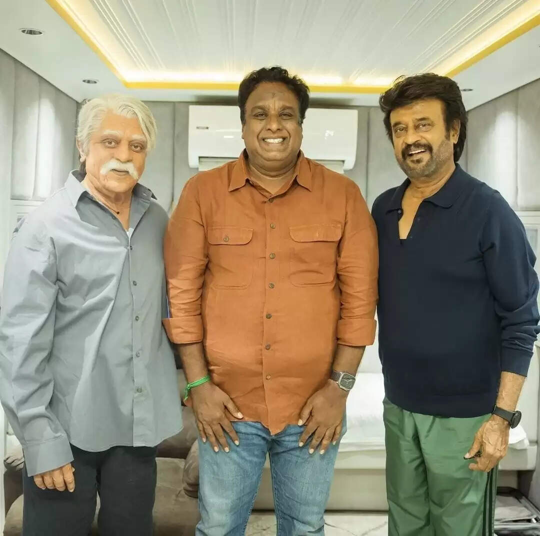 இந்தியனுக்கும் வேட்டையனுக்கும் நடந்த ஸ்பெஷல் மீட்டிங்!.. வைரல் போட்டோ பாருங்க!..