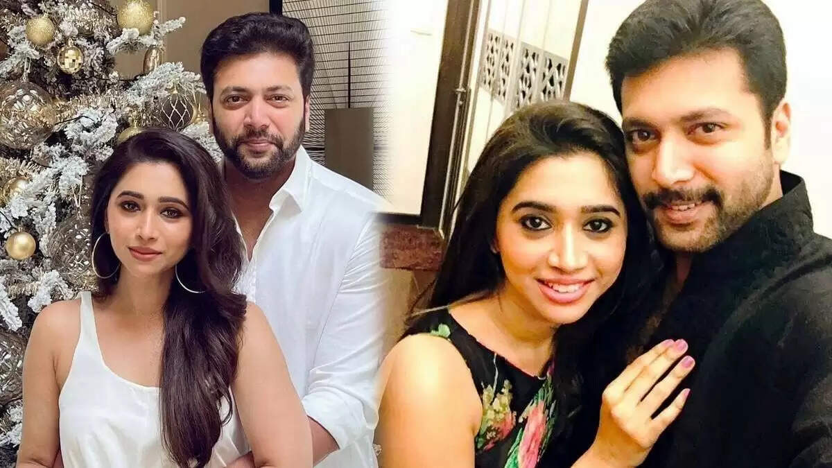 பாடகியுடன் ஜோடியாக கல்யாணத்துக்கு வந்த ஜெயம் ரவி!. அப்ப அதானா?!...