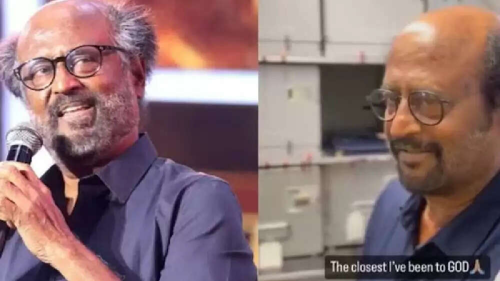 கடவுளுக்கு நெருக்கமாக இருந்த ரஜினிகாந்த்..! வைரலான வீடியோ... ரசிகர்கள் உற்சாகம்