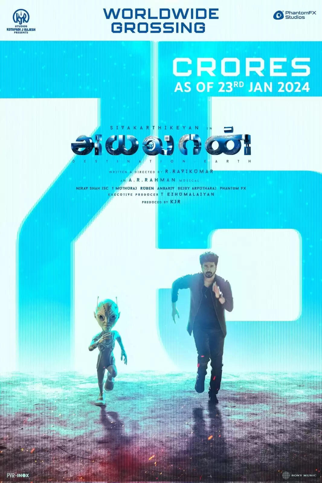 12 நாளில் இத்தனை கோடி வசூலா?!.. வசூலில் அடிச்சி தூக்கிய அயலான்!..