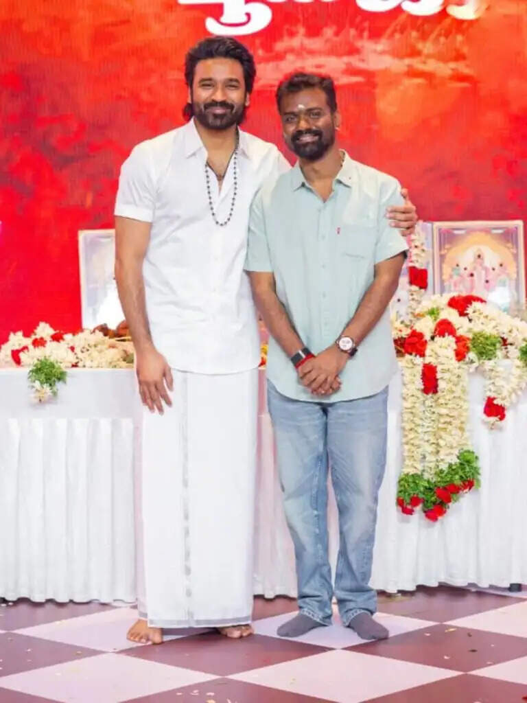 D55: SK கேங்கை மொத்தமா தூக்கிய தனுஷ்! &lsquo;D55&rsquo; படத்தின் பூஜை கிளிக்ஸ்