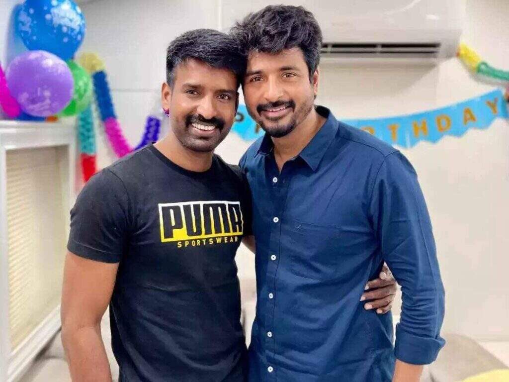 &lsquo;கொட்டுக்காளி&rsquo;  டிரெய்லர் லாஞ்சில்  &lsquo;தல&rsquo; லுக்கில் சிவகார்த்திகேயன்! கொல மாஸ்