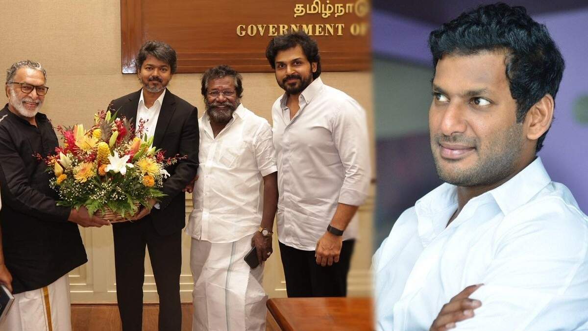 கருணாஸெல்லாம் போய் சிஎம் விஜய்யை பார்த்துட்டாரு!.. ஐயோ நான் மிஸ் பண்ணிட்டேனே விஷால் புலம்பல்!