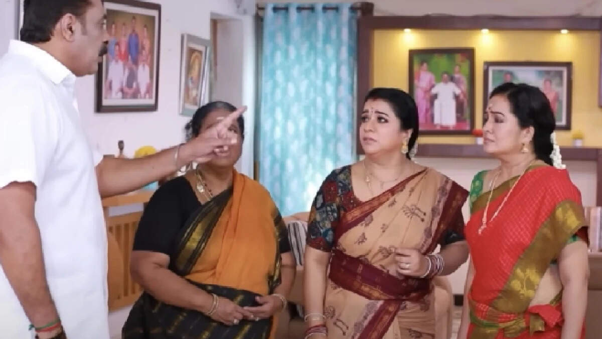 ஸ்ருதியிடம் உண்மையை சொன்ன மீனா&hellip; பங்ஷனுக்கு வரும் கோபி&hellip; திட்டு வாங்கும் தங்கமயில்..