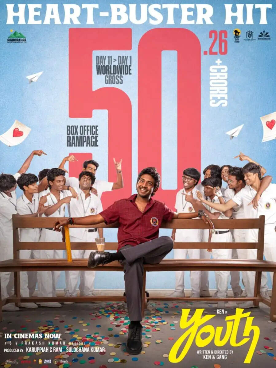 கென் கருணாஸின் இமாலய சாதனை: ரூ. 50 கோடியை கடந்த யூத்