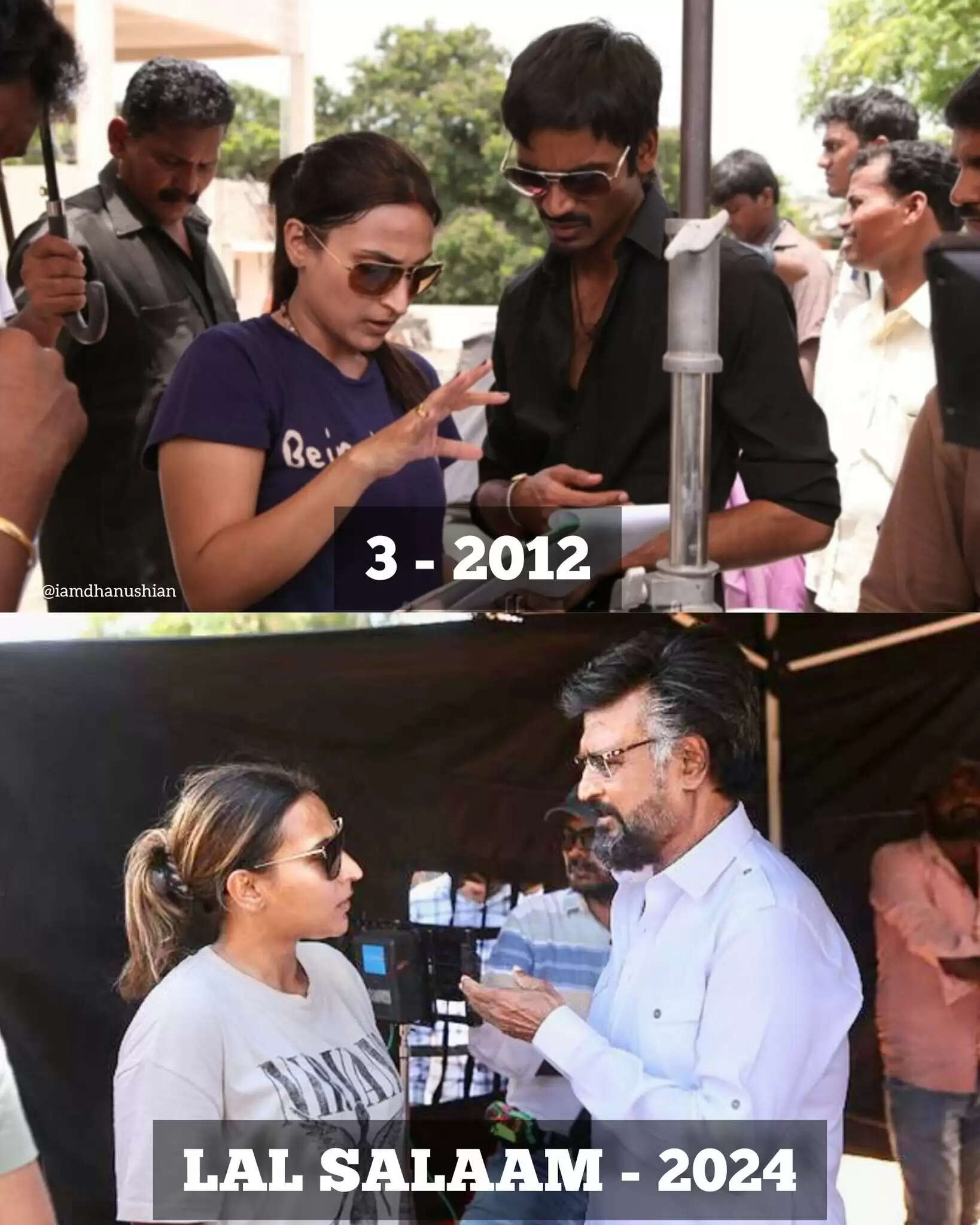 என்ன மனுஷன்யா தனுஷ்!.. மனைவி படத்துக்கு திடீர்னு இப்படியொரு ட்வீட் போட்டு அசத்திட்டாரே!..