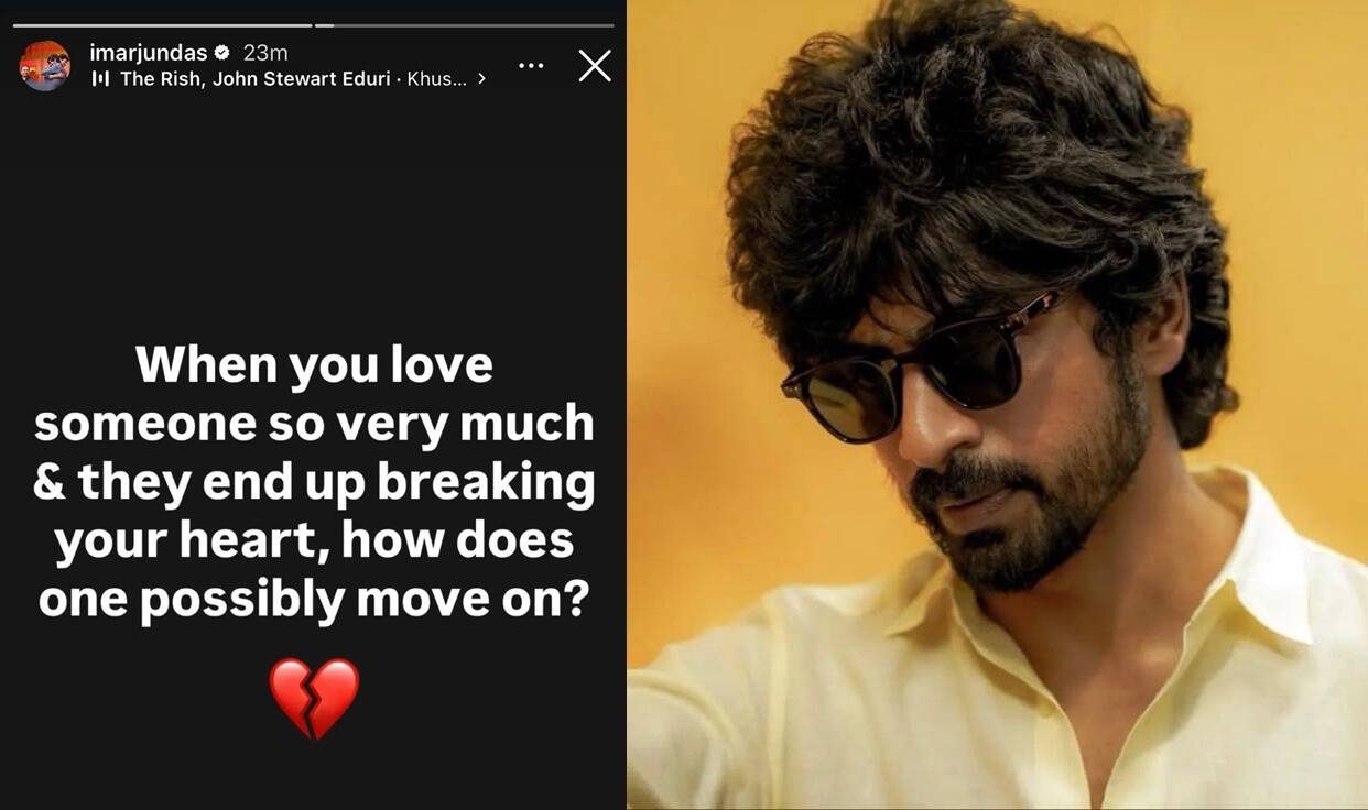உங்கள் இதயத்தை உடைத்துவிட்டால்&hellip;பரபரப்பை ஏற்படுத்திய அர்ஜூன் தாஸ் பதிவு