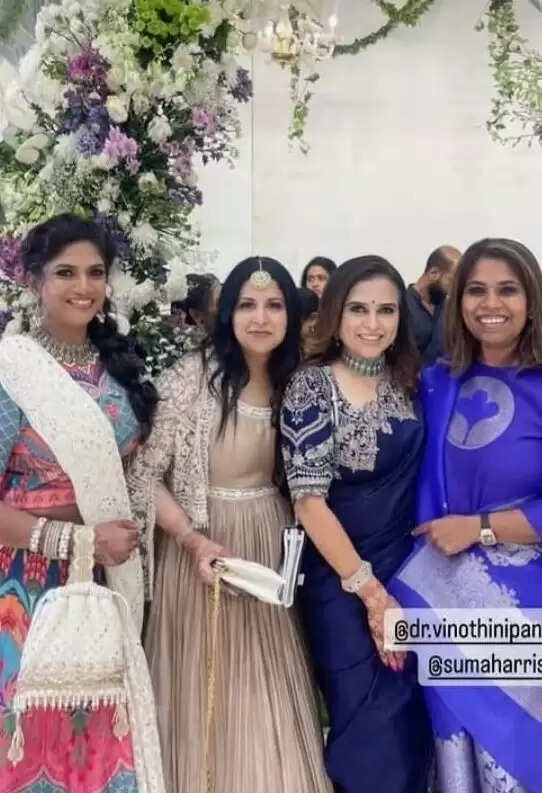 ஷங்கர் மகள் திருமணத்துல அட்டெண்டன்ஸ் போட்ட சங்கீதா!.. விஜய் வரமாட்டாருன்னு வந்துட்டாரோ!..
