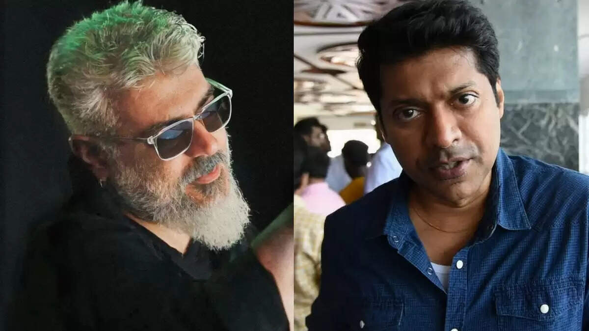 தெறி மாஸ் லுக்கில் அஜித்குமார்!.. வெளியான குட் பேட் அக்லி செகண்ட் லுக் போஸ்டர்!...
