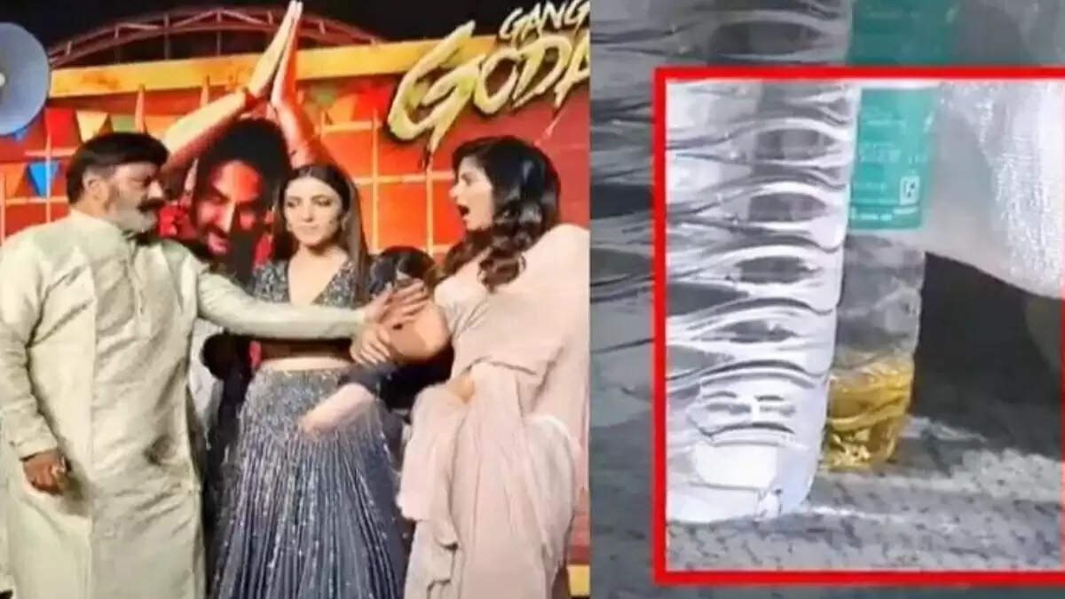 என்னவொரு முரட்டுத்தனம்!.. மேடையிலேயே அஞ்சலி மேல கையை வச்ச பாலய்யா!.. ஷாக்கிங் வீடியோ!..
