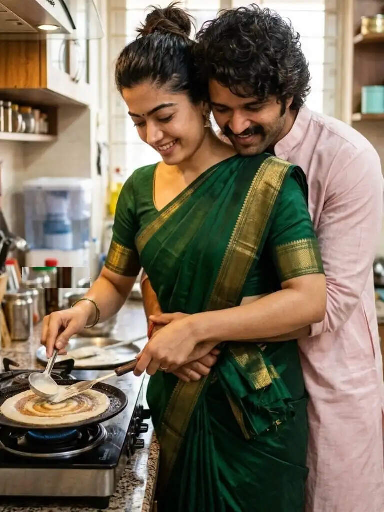 ஞாயிறு மதியம் சமையல் உனது… விரோஷ் ஜோடியின் தாறுமாறான ரொமான்ஸ்!