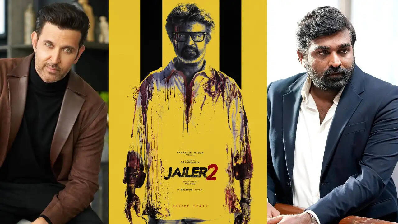Rajinikanth jailer 2 vijay sethupathi hrithik roshan 