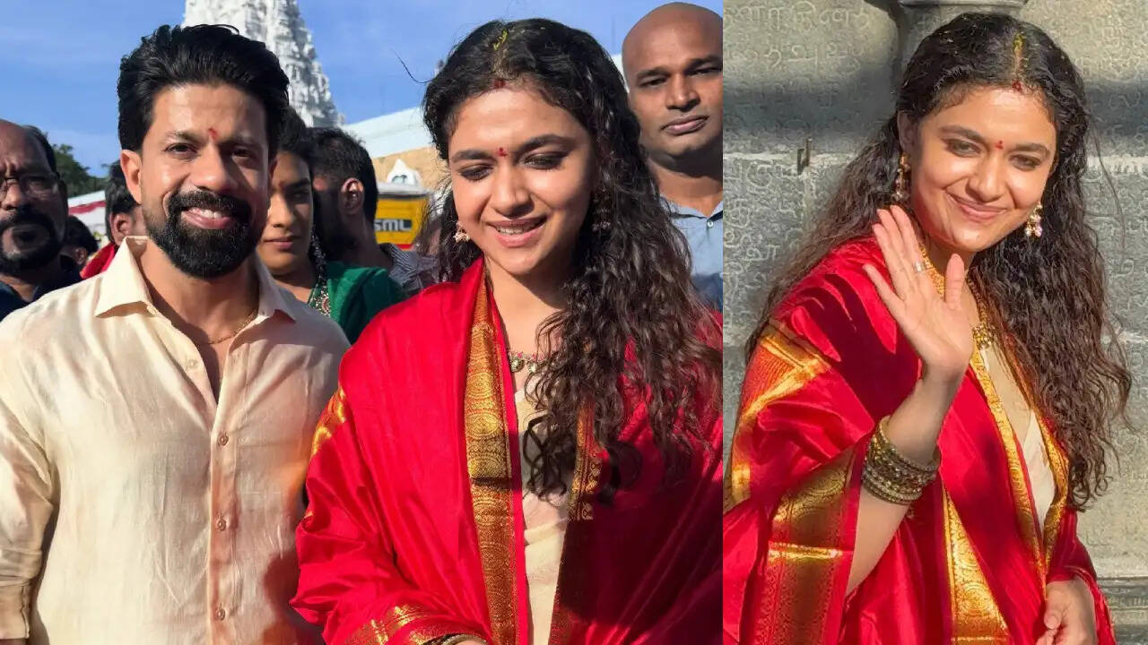 Keerthy suresh antony Thattil tirupati
