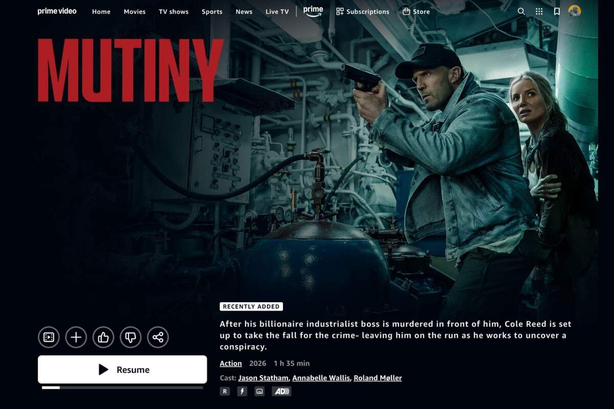 Mutiny Prime Video