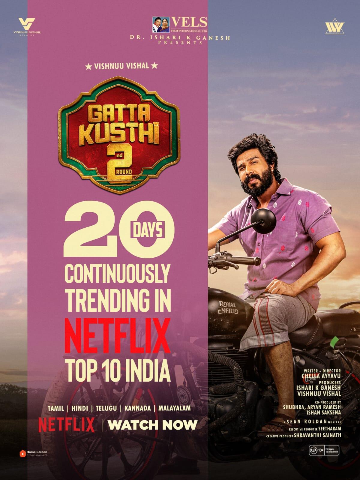 gatta kusthi 2 trending netflix
