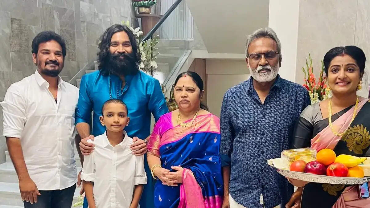 dhanush family
