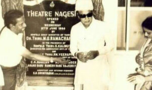 MGR in Nagesh Theatre