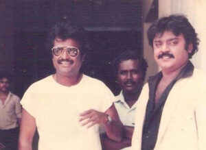 Rajinikanth and Vijayakanth