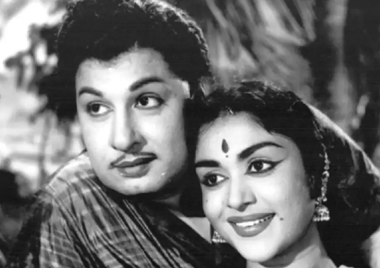 MGR and Saroja Devi