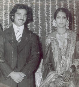 Kamal Haasan and Vani Ganapati