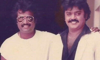 Vijayakanth and Rajinikanth