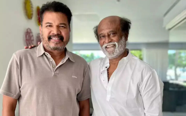Shankar and Rajinikanth