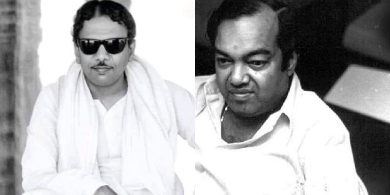 Kalaignar and Kannadasan