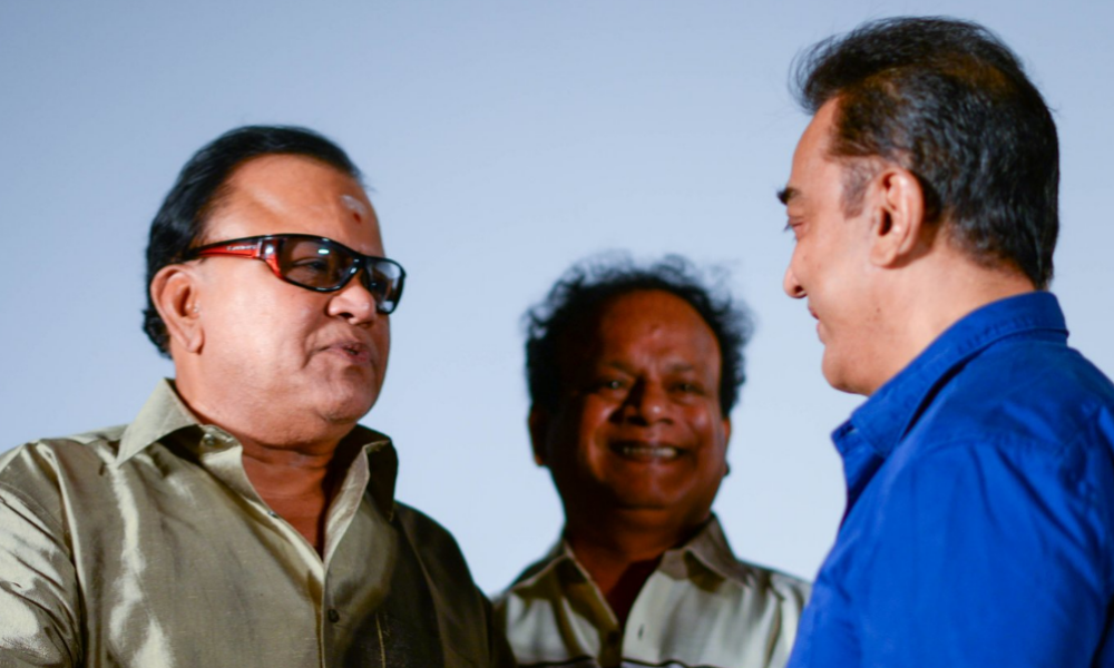 டேய் அவரு சூப்பர்ஸ்டாரு நான் வெறும் கமல்ஹாசனா?.. ராதாரவியிடம் காண்டான கமல்ஹாசன்!..