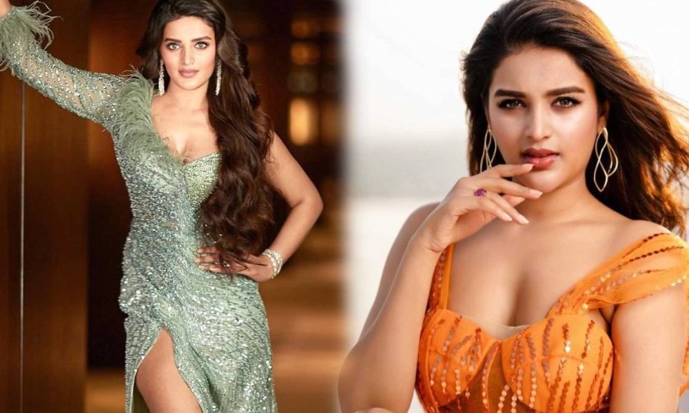 உன்ன பாத்தா ஏக்கம் கிலோ கணக்குல எகிறுது!.. வயசு பசங்க மூட மாத்தும் நித்தி அகர்வால்!..