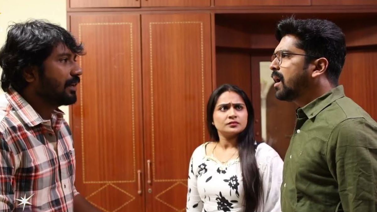 முத்துவை மாட்டிவிட்ட மனோஜ்… கடுப்பான மீனா, ரவி… கொஞ்சம் ஓவருதான்! முத்துவை மாட்டிவிட்ட மனோஜ்… கடுப்பான மீனா, ரவி… கொஞ்சம் ஓவருதான்!